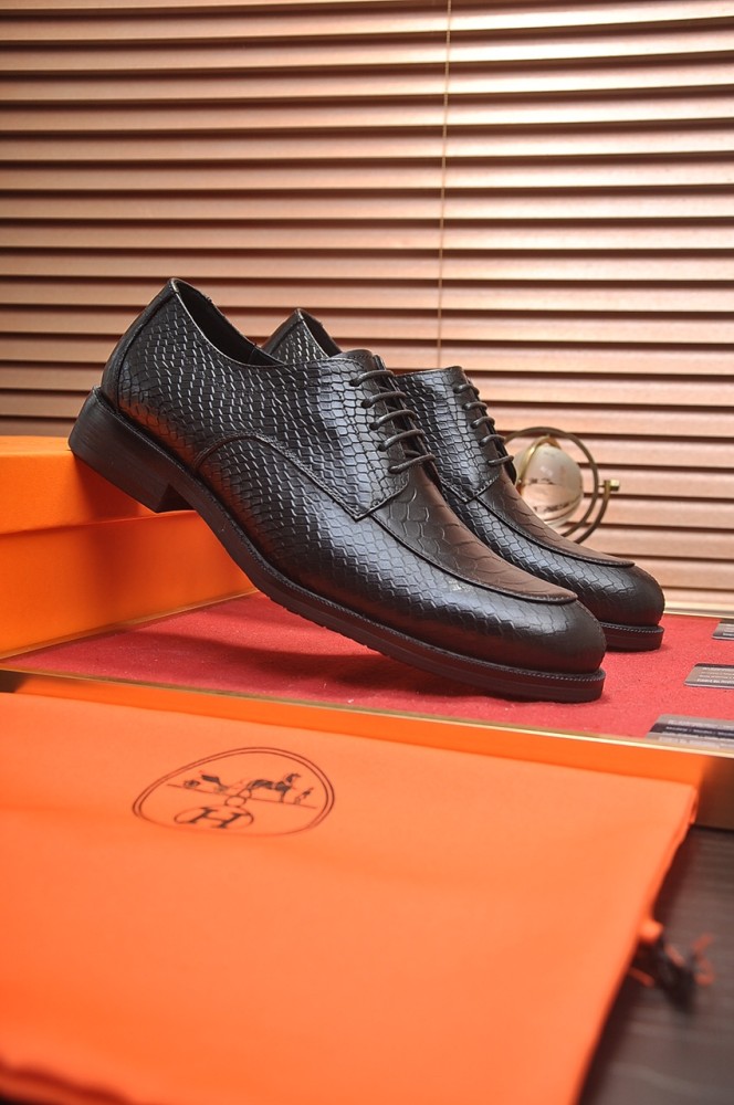 Hermes Mens Casual Shoes Fashion Dress Shoes for Men Luxury Brand with Original Box