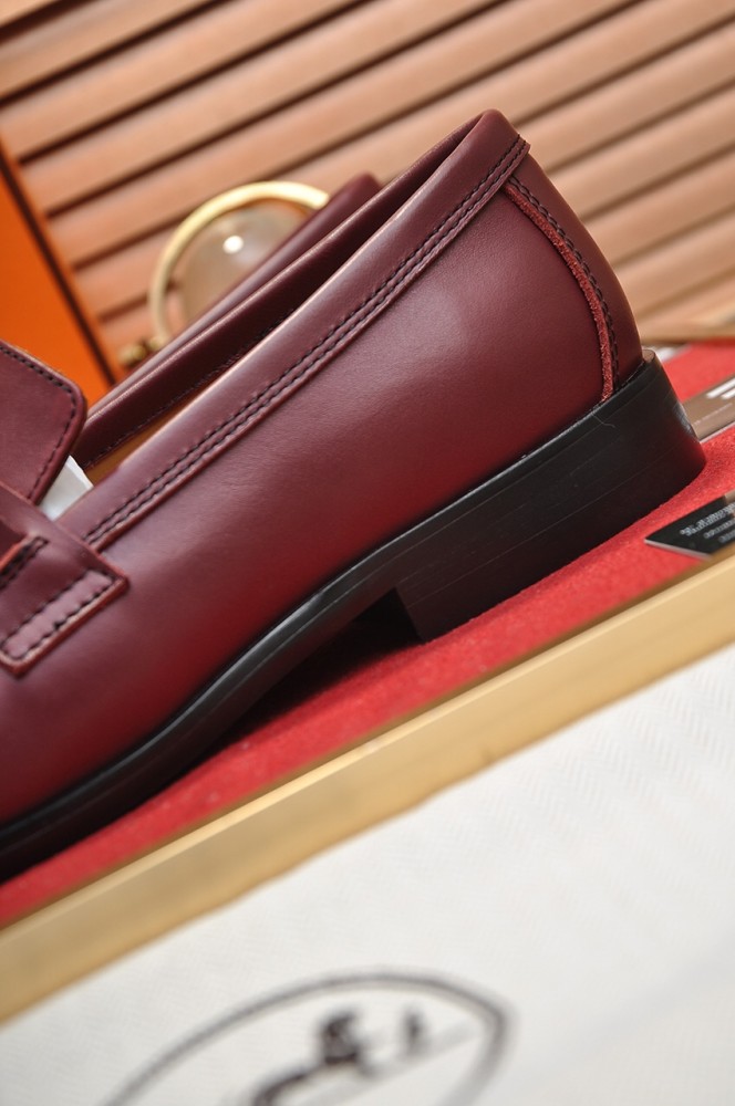 Hermes Mens Casual Shoes Fashion Dress Shoes for Men Luxury Brand with Original Box