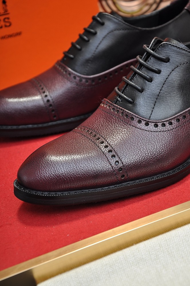 Hermes Mens Casual Shoes Fashion Dress Shoes for Men Luxury Brand with Original Box