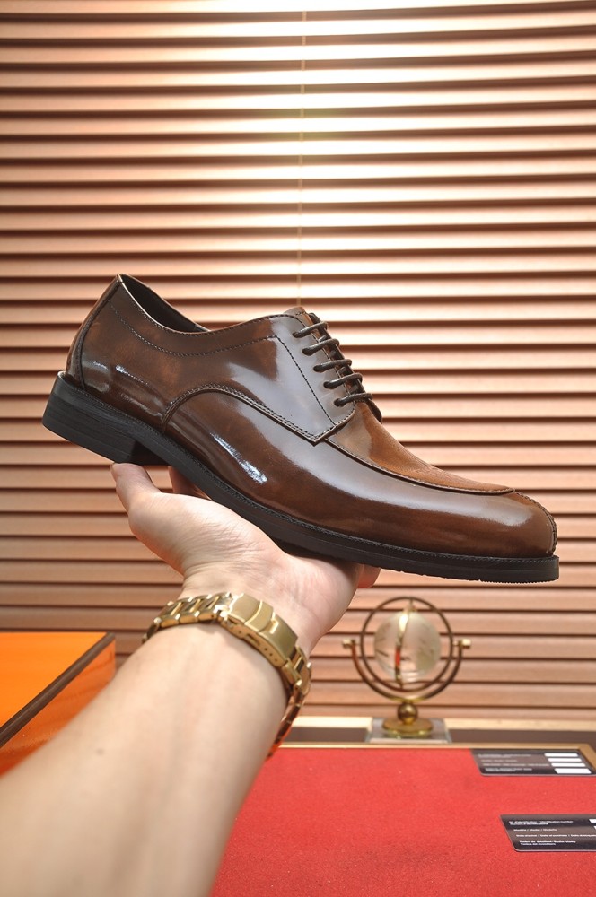 Hermes Mens Casual Shoes Fashion Dress Shoes for Men Luxury Brand with Original Box