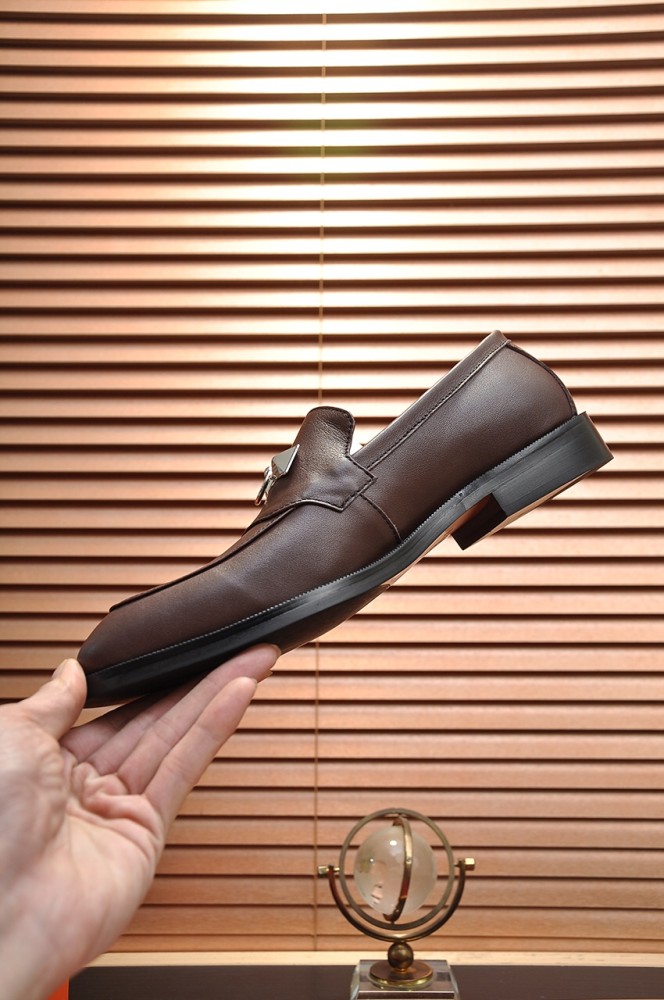 Hermes Mens Casual Shoes Fashion Dress Shoes for Men Luxury Brand with Original Box