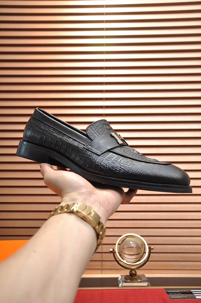 Hermes Mens Casual Shoes Fashion Dress Shoes for Men Luxury Brand with Original Box