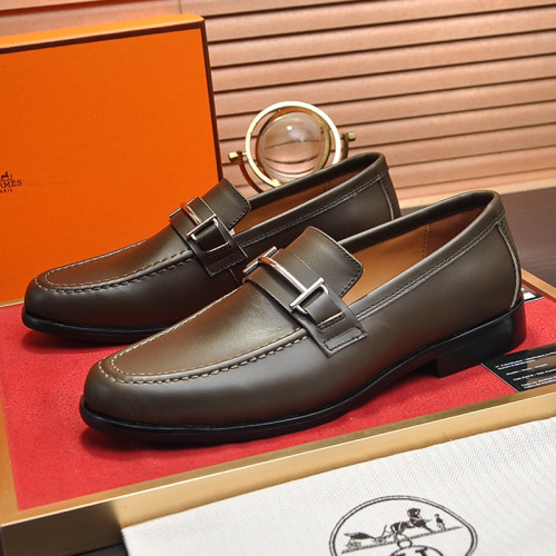 Hermes Mens Casual Shoes Fashion Dress Shoes for Men Luxury Brand with Original Box