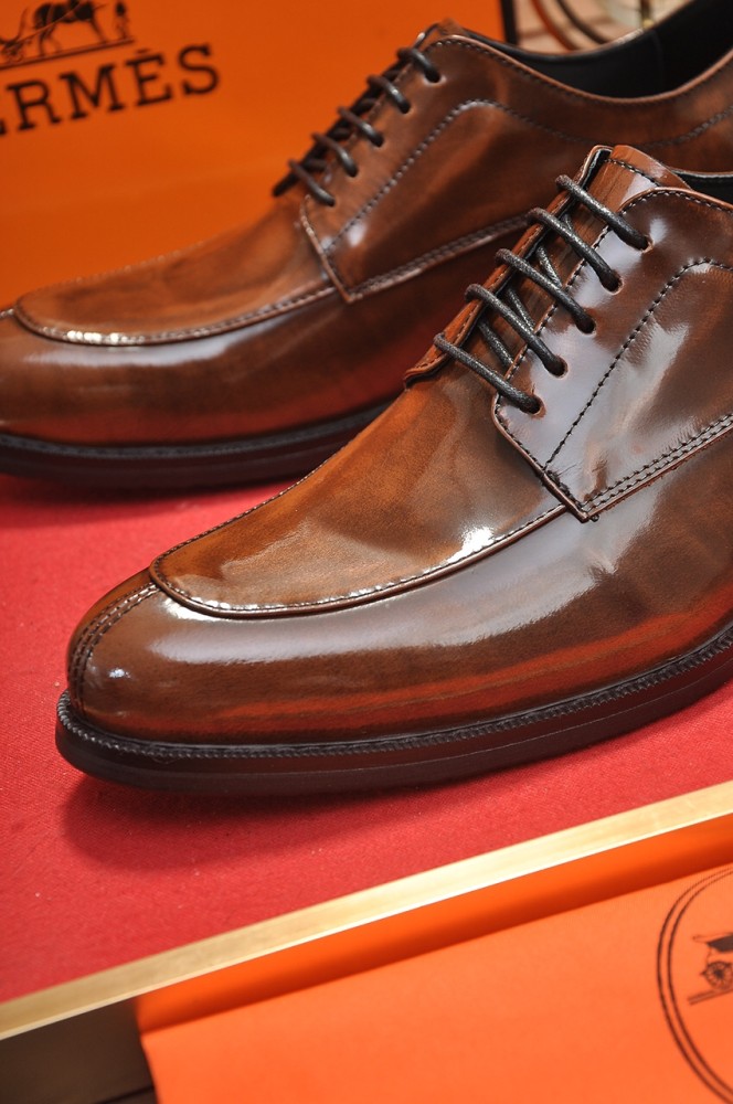 Hermes Mens Casual Shoes Fashion Dress Shoes for Men Luxury Brand with Original Box