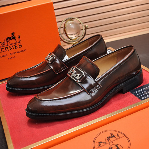 Hermes Mens Casual Shoes Fashion Dress Shoes for Men Luxury Brand with Original Box