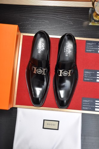 Hermes Mens Casual Shoes Fashion Dress Shoes for Men Luxury Brand with Original Box