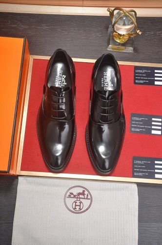 Hermes Mens Casual Shoes Fashion Dress Shoes for Men Luxury Brand with Original Box