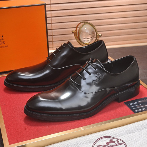 Hermes Mens Casual Shoes Fashion Dress Shoes for Men Luxury Brand with Original Box