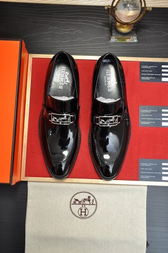 Hermes Mens Casual Shoes Fashion Dress Shoes for Men Luxury Brand with Original Box