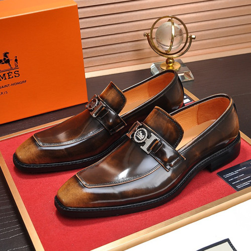 Hermes Mens Casual Shoes Fashion Dress Shoes for Men Luxury Brand with Original Box