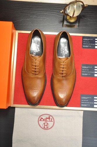 Hermes Mens Casual Shoes Fashion Dress Shoes for Men Luxury Brand with Original Box