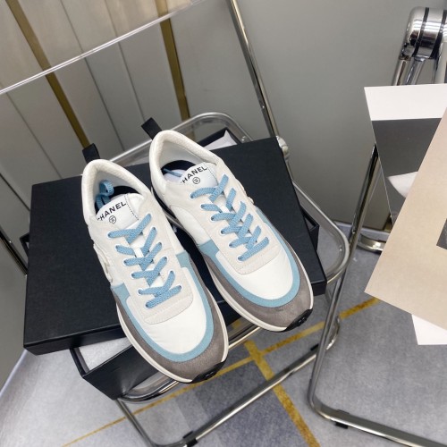 Chanel Women Shoes Sneakers Luxury Brand Sports Shoes Breathable Design with Original Box