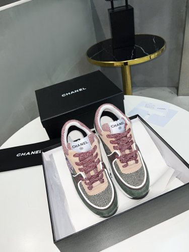 Chanel Women Shoes Sneakers Luxury Brand Sports Shoes Breathable Design with Original Box