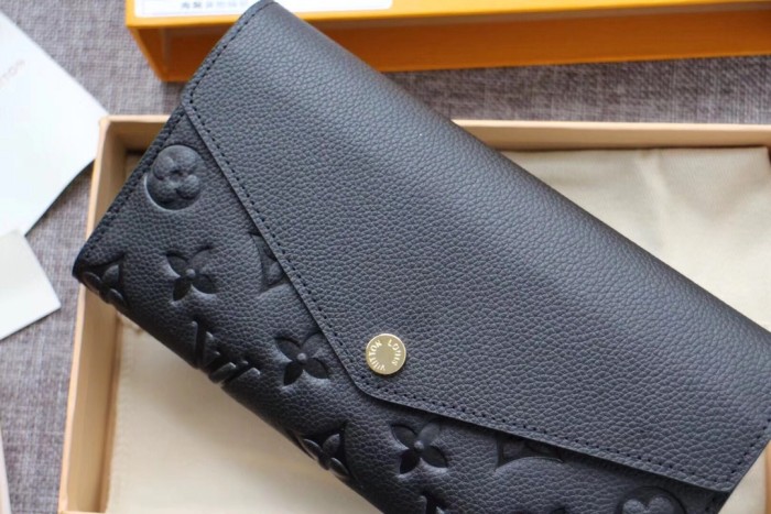 Louis Vuitton Mens Womens Wallets Purse Luxury Brand Designer SARAH WALLET M61182 with Original Box
