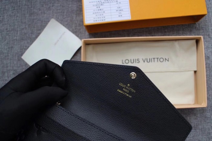 Louis Vuitton Mens Womens Wallets Purse Luxury Brand Designer SARAH WALLET M61182 with Original Box