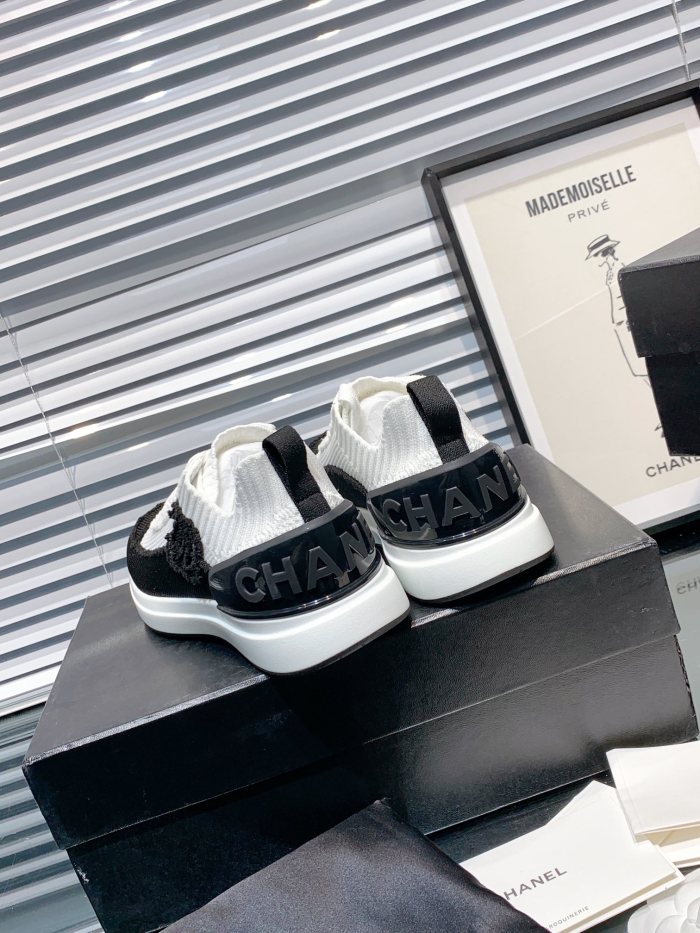 Chanel Women Shoes Sneakers Luxury Brand Sports Shoes Breathable Design with Original Box