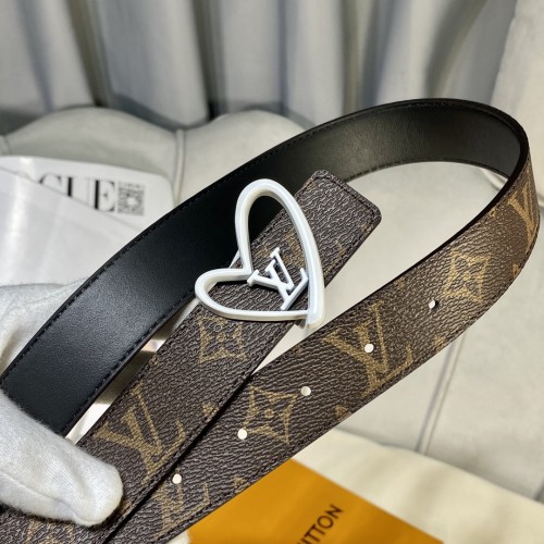 Louis Vuitton Mens Womens Belt Luxury Brand Design Fashion Type LV INITIALES 30MM REVERSIBLE BELT with Original Box M0565V
