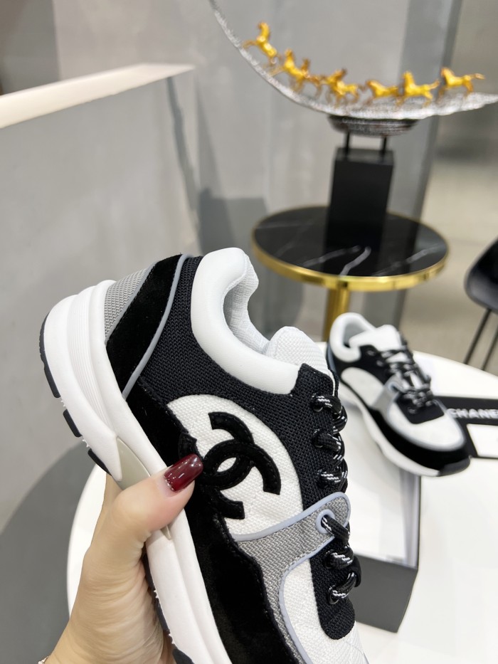 Chanel Women Shoes Sneakers Luxury Brand Sports Shoes Breathable Design with Original Box