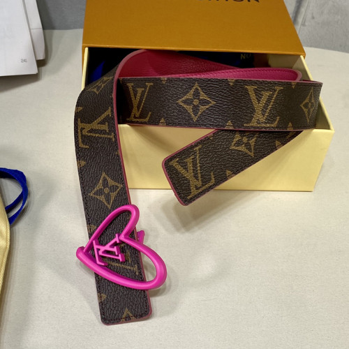 Louis Vuitton Mens Womens Belt Luxury Brand Design Fashion Type LV INITIALES 30MM REVERSIBLE BELT with Original Box M0565V