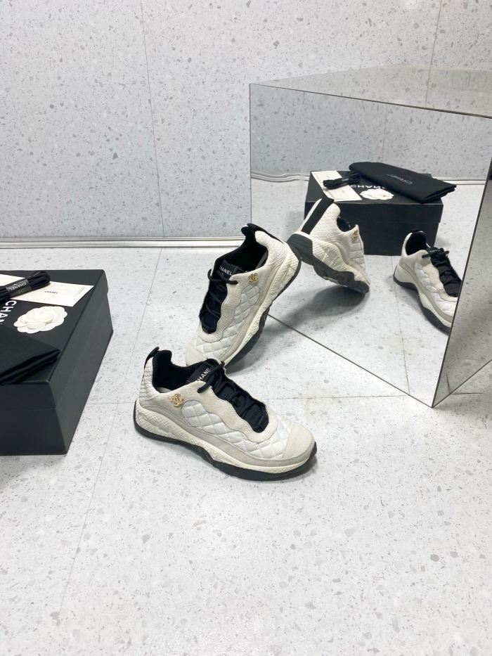 Chanel Women Shoes Sneakers Luxury Brand Sports Shoes Breathable Design with Original Box