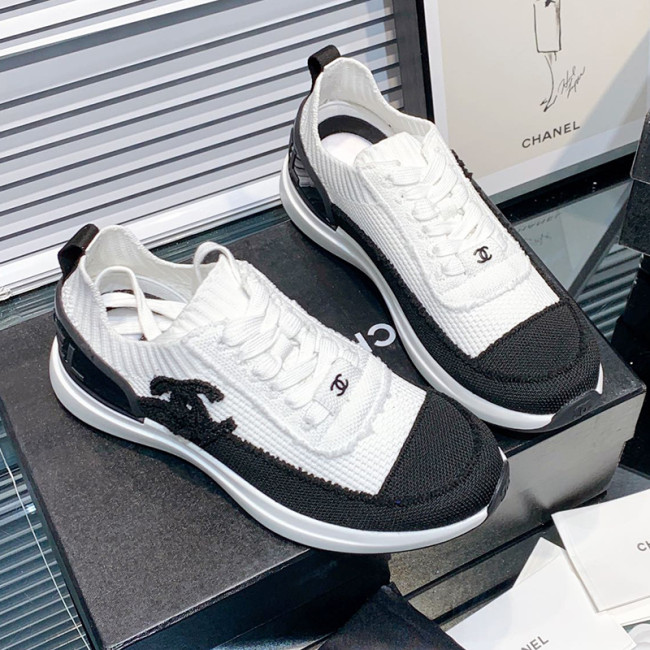 Chanel Women Shoes Sneakers Luxury Brand Sports Shoes Breathable Design with Original Box