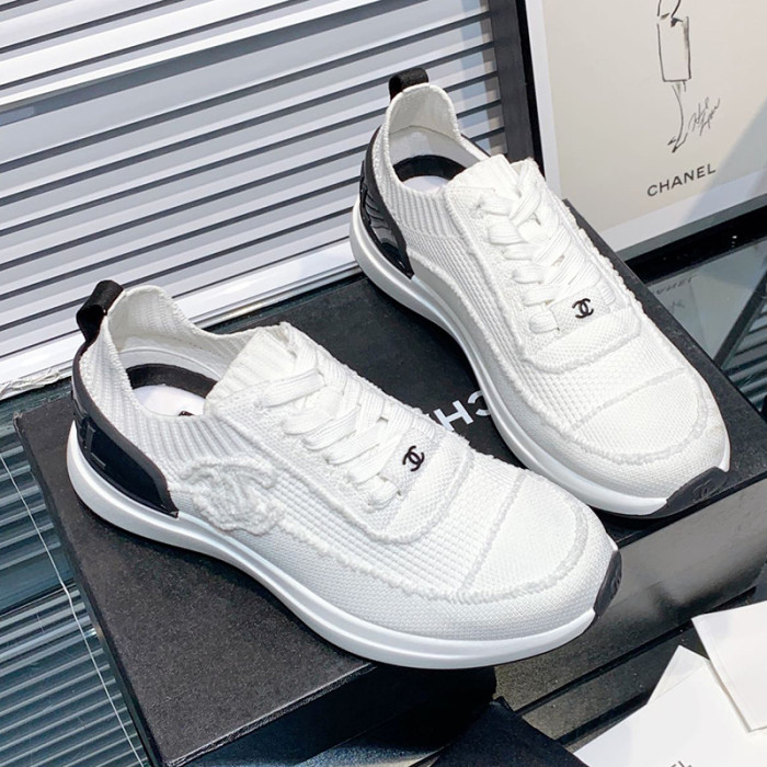 Chanel Women Shoes Sneakers Luxury Brand Sports Shoes Breathable Design with Original Box