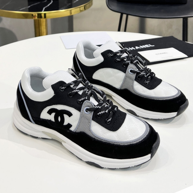 Chanel Women Shoes Sneakers Luxury Brand Sports Shoes Breathable Design with Original Box