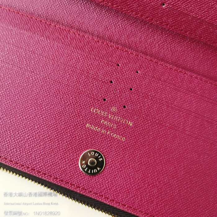 Louis Vuitton Mens Womens Wallets Purse Luxury Brand Designer Zippy WALLET M61269 with Original Box