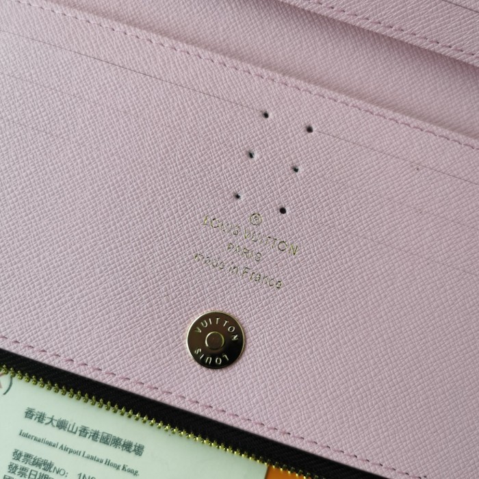 Louis Vuitton Mens Womens Wallets Purse Luxury Brand Designer Zippy WALLET M61269 with Original Box