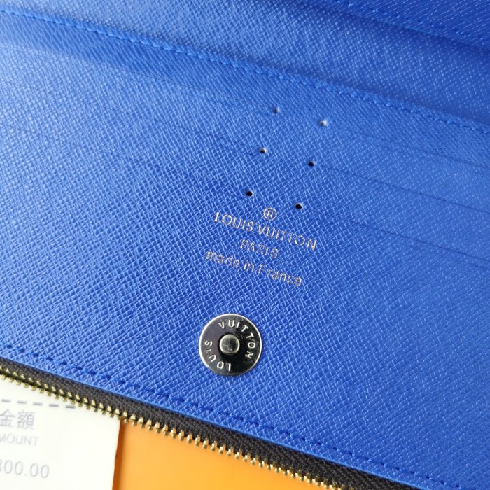 Louis Vuitton Mens Womens Wallets Purse Luxury Brand Designer Zippy WALLET M61269 with Original Box