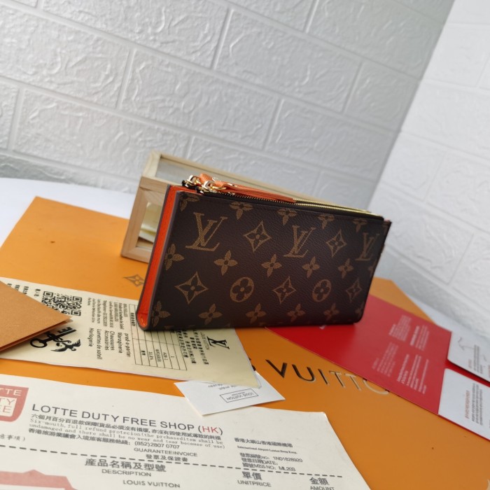Louis Vuitton Mens Womens Wallets Purse Luxury Brand Designer Zippy WALLET M61269 with Original Box