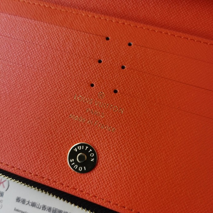 Louis Vuitton Mens Womens Wallets Purse Luxury Brand Designer Zippy WALLET M61269 with Original Box
