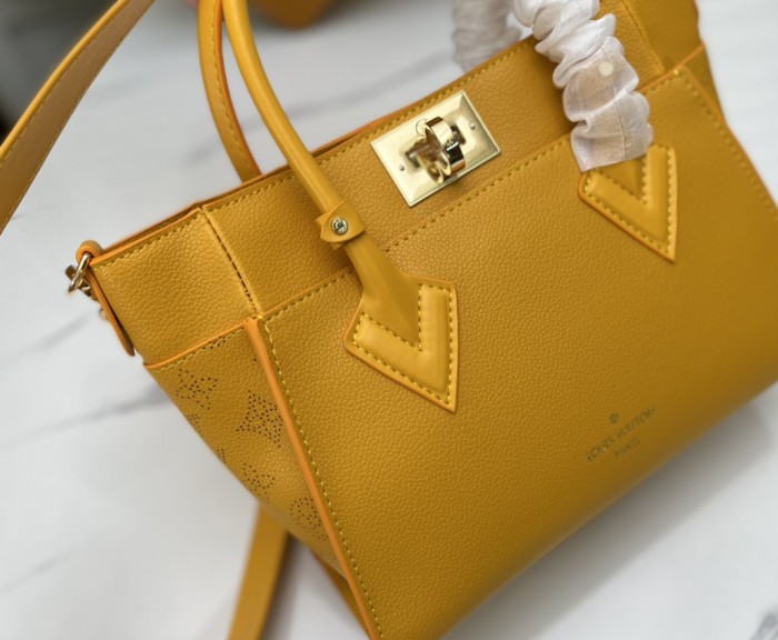 Louis Vuitton Womens Shoulder Bags Handbags Luxury Brand Fashion ON MY SIDE PM M57728