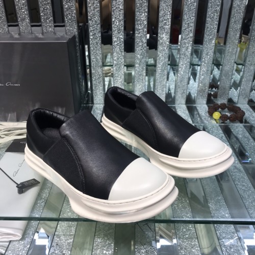 Rick Owens Men Shoes Sneakers Breathable Mens Casual Shoes with Original Box