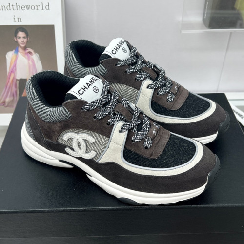 Chanel Women Shoes Sneakers Luxury Brand Sports Shoes Breathable Design with Original Box