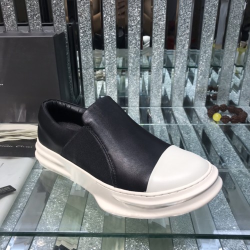 Rick Owens Men Shoes Sneakers Breathable Mens Casual Shoes with Original Box