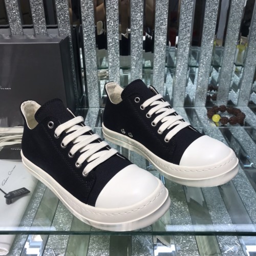 Rick Owens Men Shoes Sneakers Breathable Mens Casual Shoes with Original Box