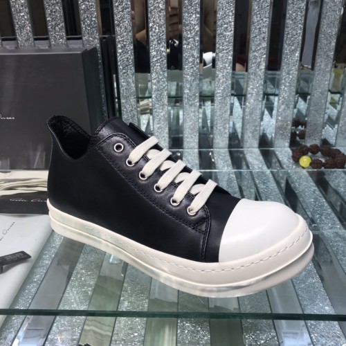 Rick Owens Men Shoes Sneakers Breathable Mens Casual Shoes with Original Box