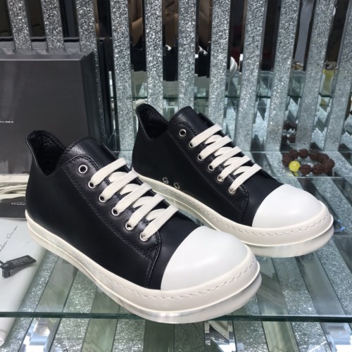 Rick Owens Men Shoes Sneakers Breathable Mens Casual Shoes with Original Box