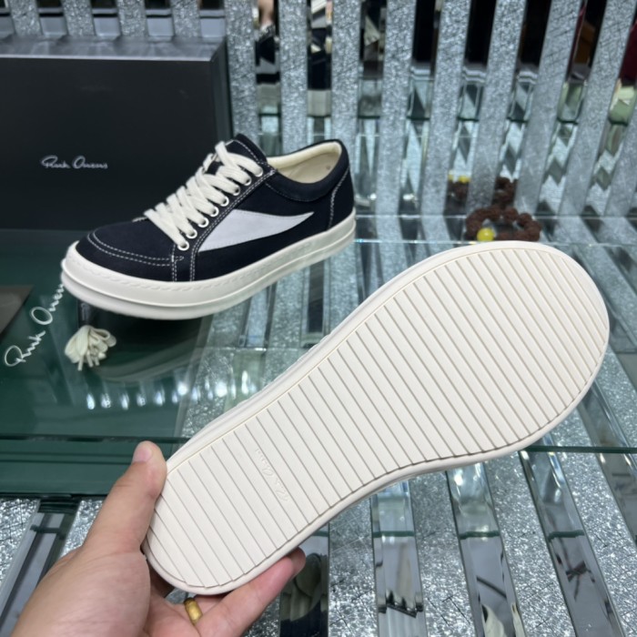 Rick Owens Men Shoes Sneakers Breathable Mens Casual Shoes with Original Box