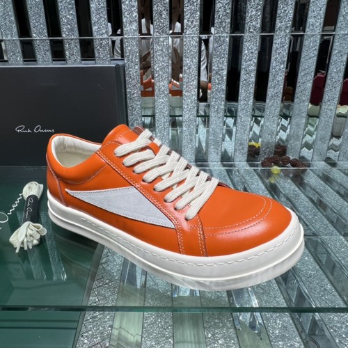 Rick Owens Men Shoes Sneakers Breathable Mens Casual Shoes with Original Box