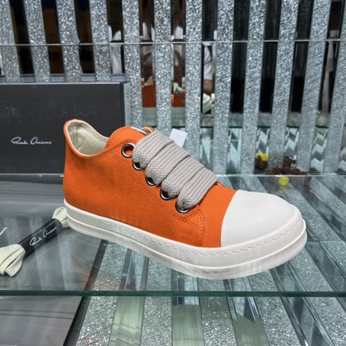 Rick Owens Men Shoes Sneakers Breathable Mens Casual Shoes with Original Box