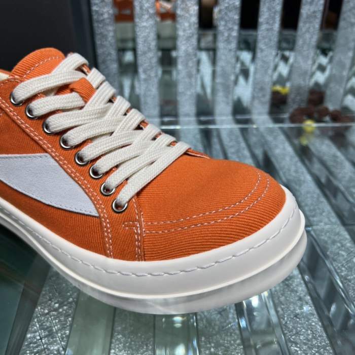 Rick Owens Men Shoes Sneakers Breathable Mens Casual Shoes with Original Box