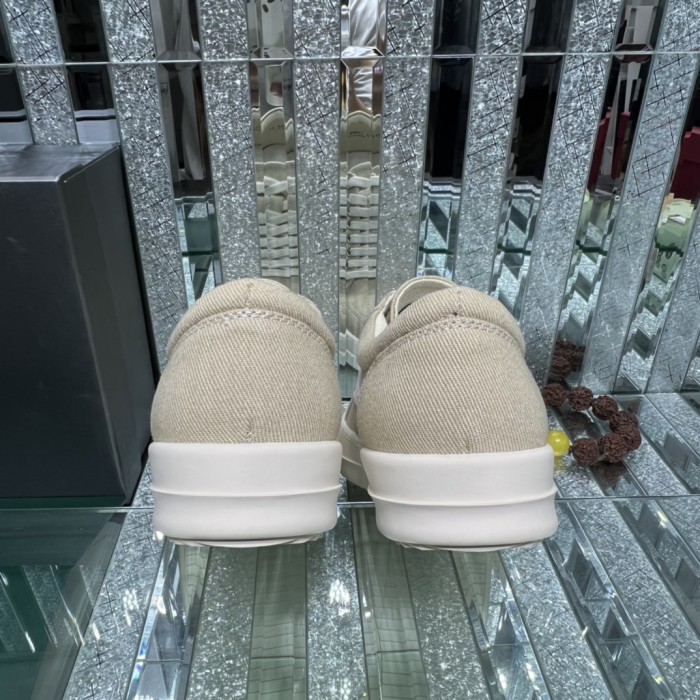 Rick Owens Men Shoes Sneakers Breathable Mens Casual Shoes with Original Box