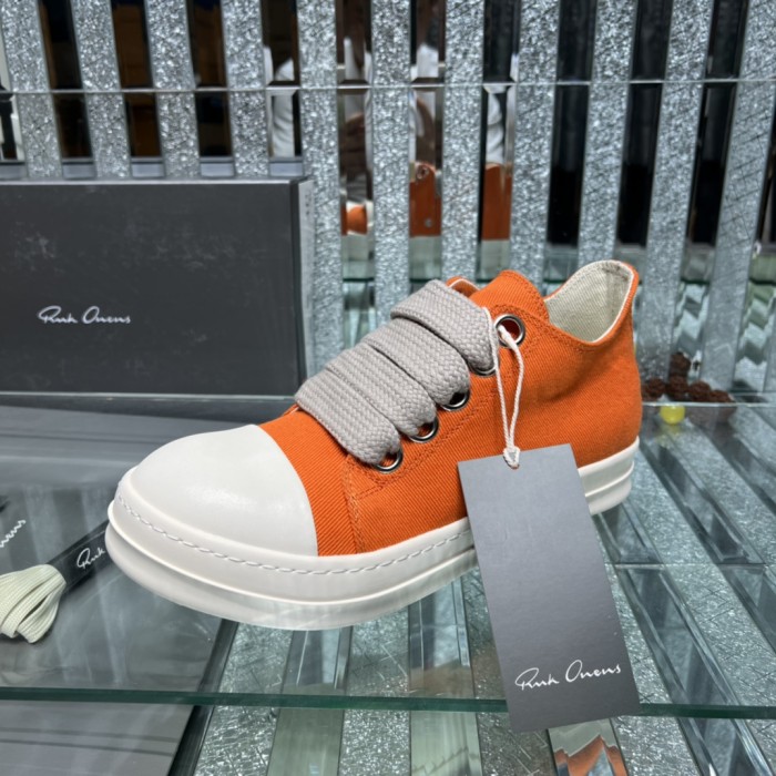Rick Owens Men Shoes Sneakers Breathable Mens Casual Shoes with Original Box
