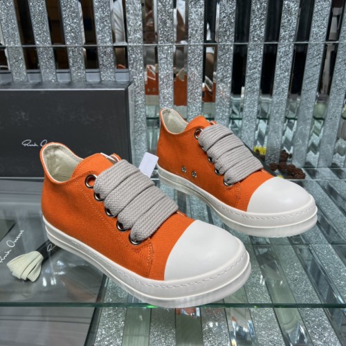 Rick Owens Men Shoes Sneakers Breathable Mens Casual Shoes with Original Box
