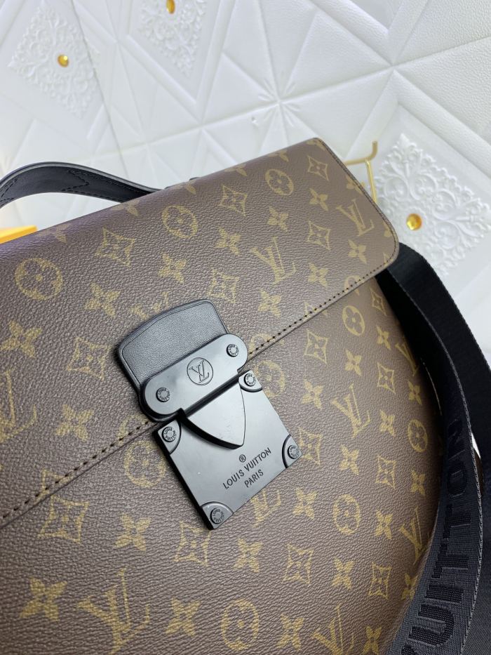 Louis Vuitton Womens Mens Shoulder Bags Handbags Luxury Brand Fashion S LOCK BRIEFCASE M20835