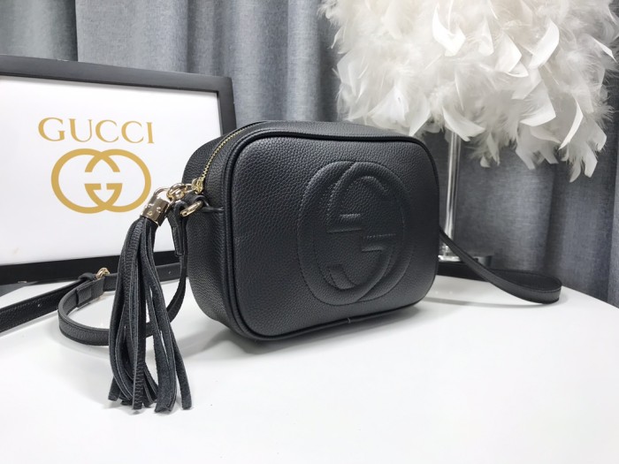 Gucci Womens Bag Crossbody Luxury GG Shoulder Bag Leather Luxury Brand 308364 with Original Box