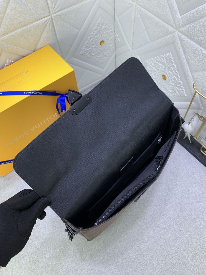 Louis Vuitton Womens Mens Shoulder Bags Handbags Luxury Brand Fashion S LOCK BRIEFCASE M20835