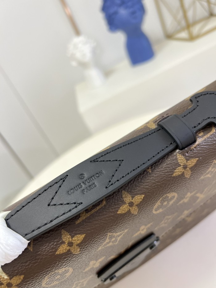 Louis Vuitton Womens Mens Shoulder Bags Handbags Luxury Brand Fashion S LOCK BRIEFCASE M20835